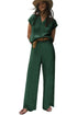 Knitted V Neck Sweater and Casual Pants Set